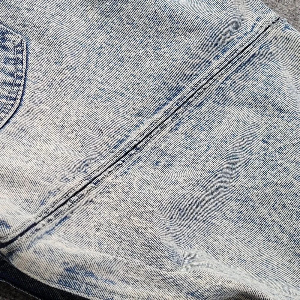Vintage Pepsi Jeans Womens 13 30x30 Acid Wash Tapered Denim Pants USA 80/90s - Picture 7 of 14